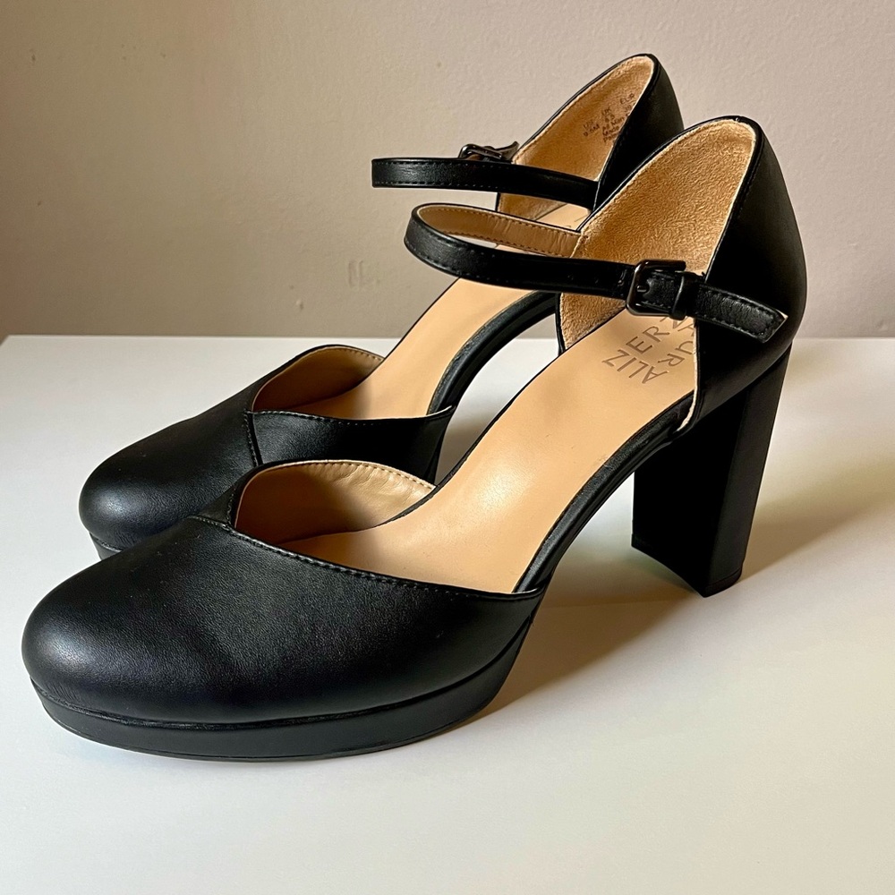 Naturalizer Bandele Mary Jane Platform Pump Size 9.5